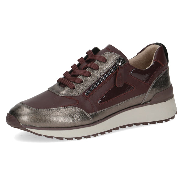 Caprice Ladies Trainer with Zip 9-23702-45